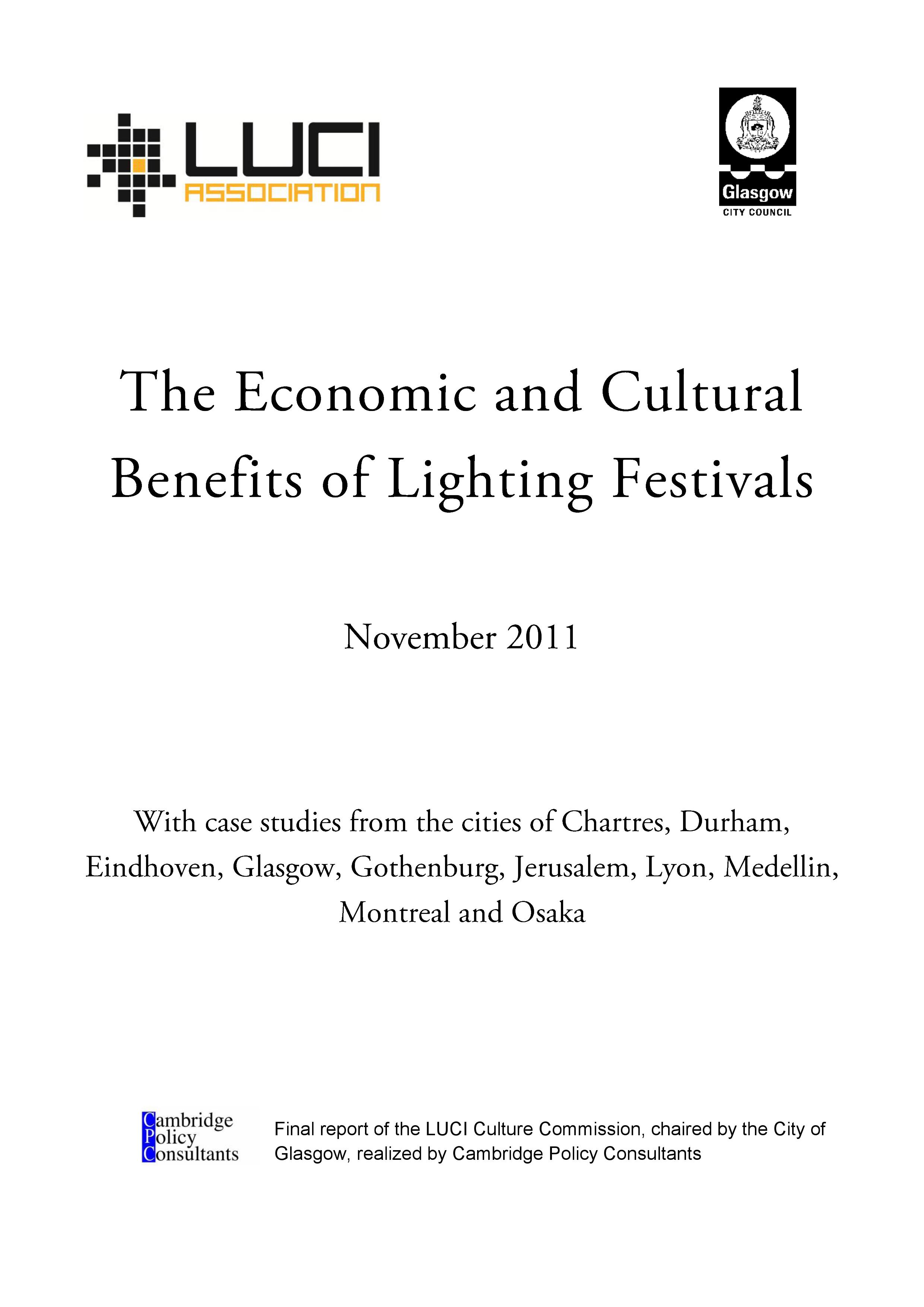 LUCI Benefits of Light Festivals