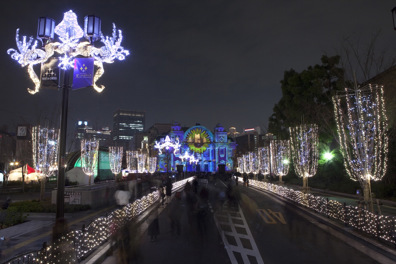 The Hikari Rennaissance Festival Lights Up Osaka Luci Association