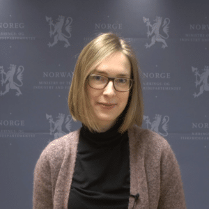 Iselin Nybø, the Norwegian Minister of Trade and Industry