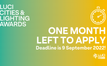 One month left to apply for the LUCI Cities & Lighting Awards!