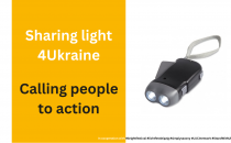 Sharing light 4Ukraine: Leipzig, Brussels, Kyiv and you
