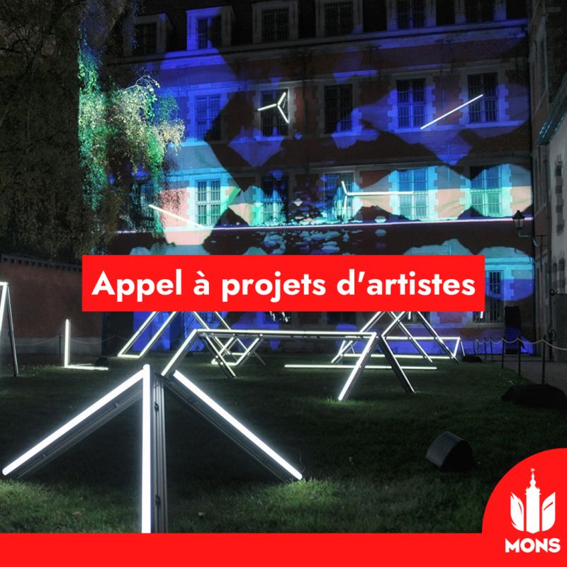 Call for projects - City of Mons - Light Festival 2024